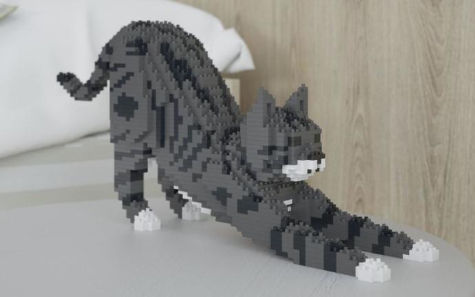 Tam da Kedilere Doyamayanlar İçin Tasarlanmış Kedi Legoları!
