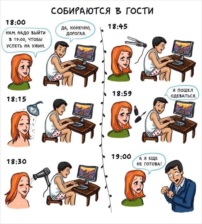 Aynı Durumlar Karşısında Değişen Kadın ve Erkek Reaksiyonları!