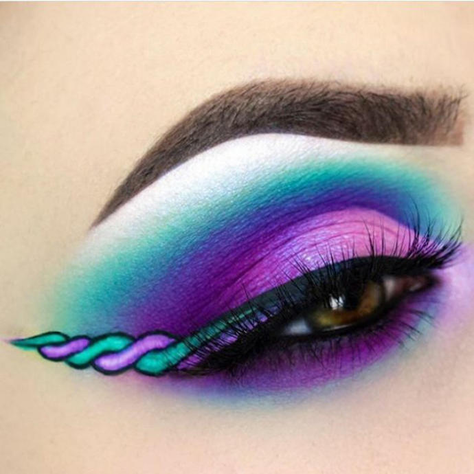 Sıradan Eyelinerların Pabucu Dama Atıldı: Sezonun Trendi Unicorn Eyeliner!