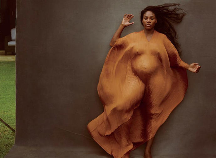 Vanity Fair Dergisine Hamile Haliyle Poz Veren Serena Williams, Sosyal Medyayı Salladı!