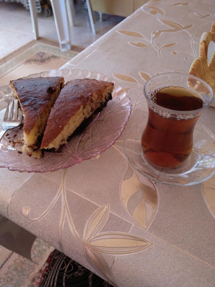 Herkesin Kolaylıkla Yapabileceği Basit Çizgili Kek Tarifi!