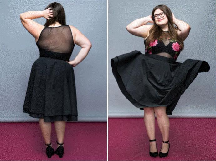 Dünya Trendlerinin Sadece Zayıflara Özel Olmadığını Büyük Beden Kadınlara Aşılayan Kadın: Kristin Chirico!