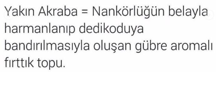 Akrabaları Sevmememizin Birkaç Nedeni