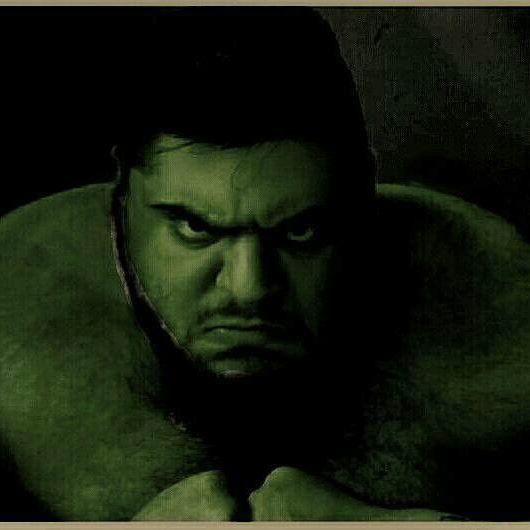 Animasyonundan Daha Kaslı Görünen Orijinal Hulk ile Tanışın!