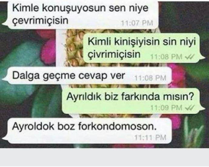 Kıskanmakta Çığır Açmış Sevgililerin Komik Diyalogları