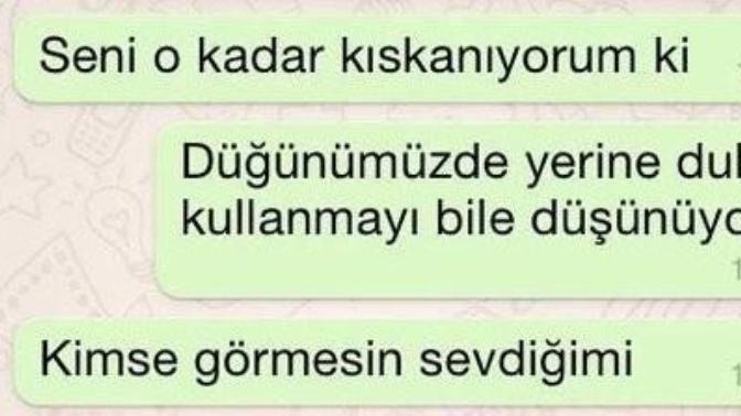 Kıskanmakta Çığır Açmış Sevgililerin Komik Diyalogları
