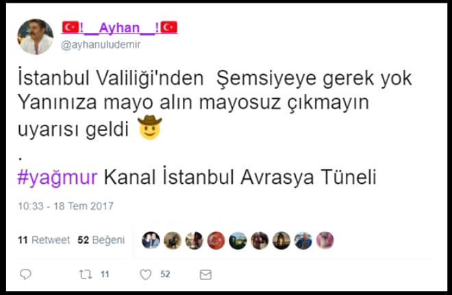 İstanbul'u Sel Aldı Bir Yar Sevdim Sular Aldı!
