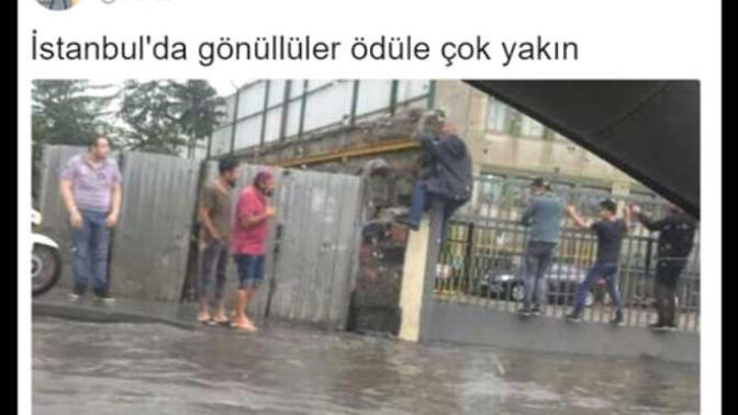 İstanbul'u Sel Aldı Bir Yar Sevdim Sular Aldı!
