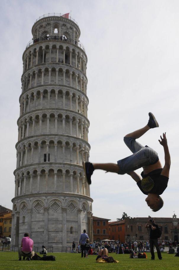 Pisa Kulesinin Ziyaretçileri ile İmtihanı Gözlerinizi Yaşartacak!