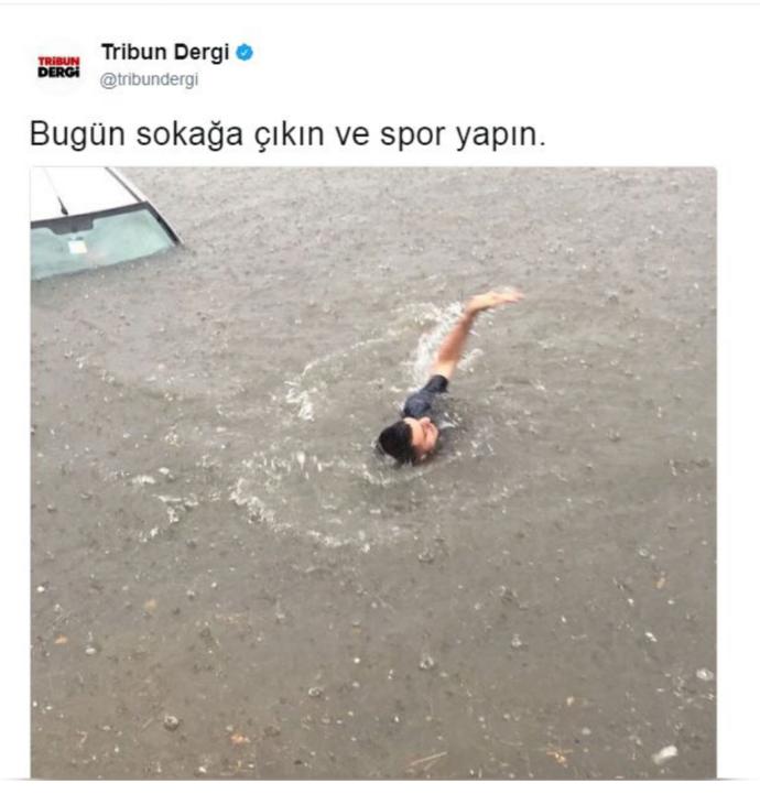 İstanbul'daki Sel Unutulur, Ancak Bu Paylaşımlar Unutulur Cinsten Değil!