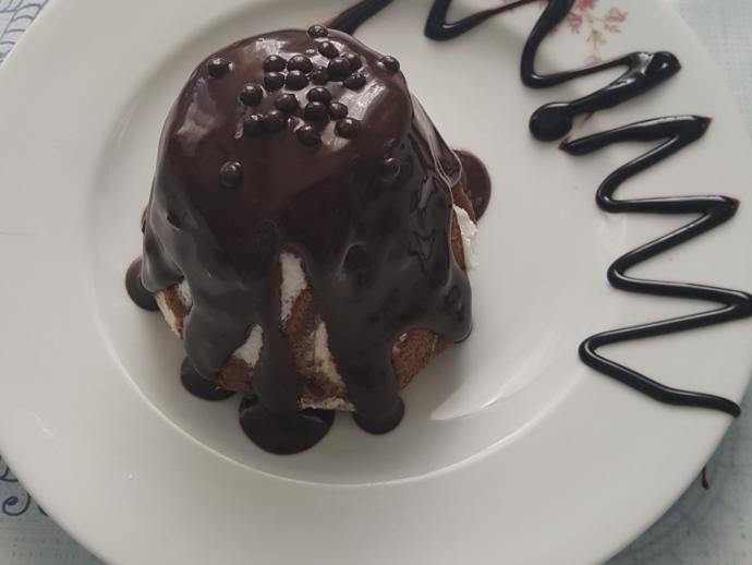 Hazır Rulo Kekten Porsiyonluk Kolay Tatlı! KizlarSoruyor