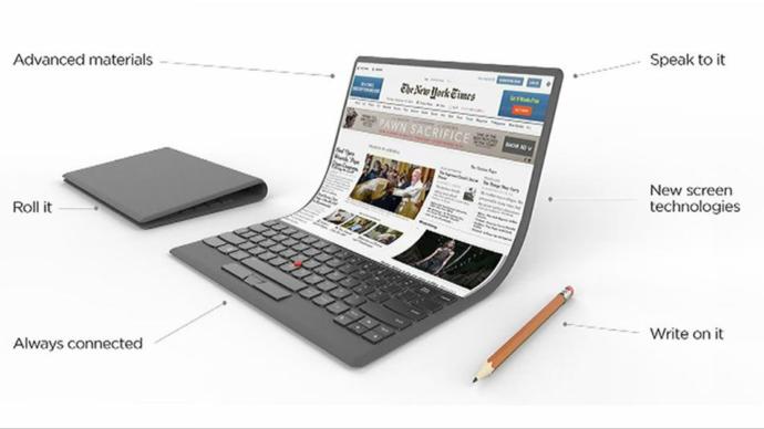 Lenovo'dan Bir Devrim! Artık Herkesin Katlanabilir Tableti Olacak