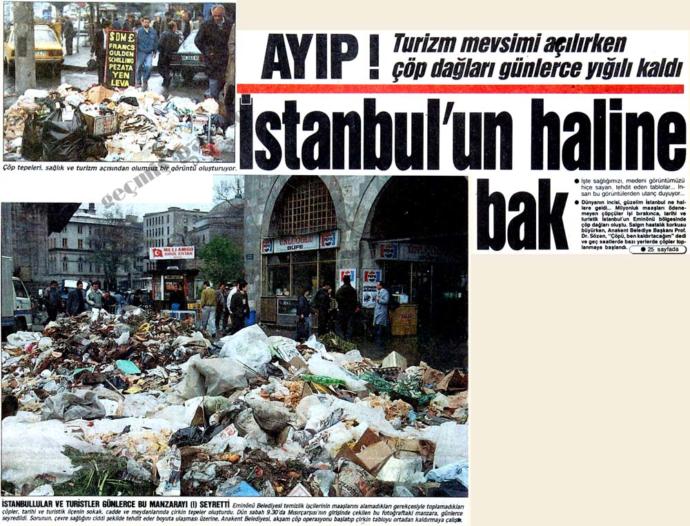 1994 Öncesinde İstanbul'un Yaşadığı En Büyük Üç Çevresel Sorun ve Sonrasında Yapılan Islahatlar