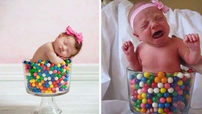 Anne Babalara "El Çocuğu Yapıyor, Bizimkinin Neyi Eksik" Dedirten Fotoğraf Kareleri!