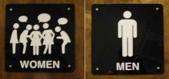 Erkek ve Kadın Arasındaki Farkı Anlatan 8 WC İşareti