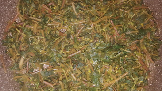 Omega 3 Zengini Bulgurlu Semizotu Yemeği