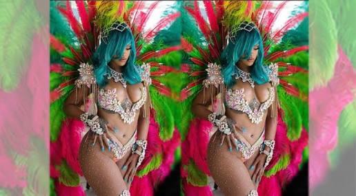 Crop Over Festivali'ne Katılan Rihanna'nın Yıllar İçerisindeki Değişimi
