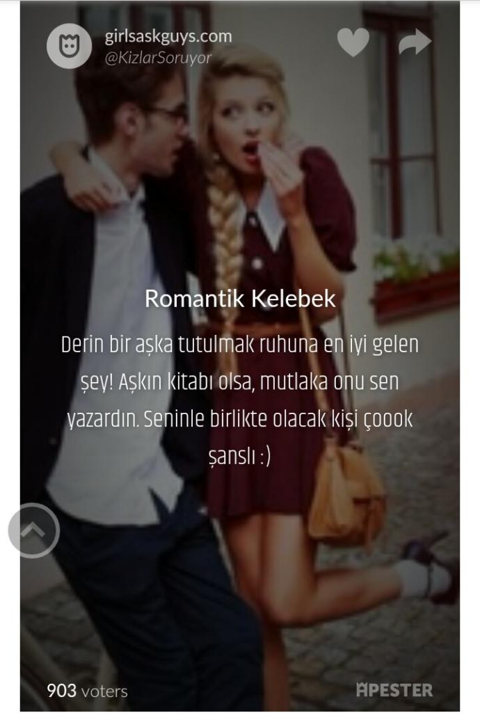 Bu quizle nasıl bir aşık olduğunu test edip, sana seni anlatıyoruz! Seçtiğin resimlere göre nasıl bir aşıksın?