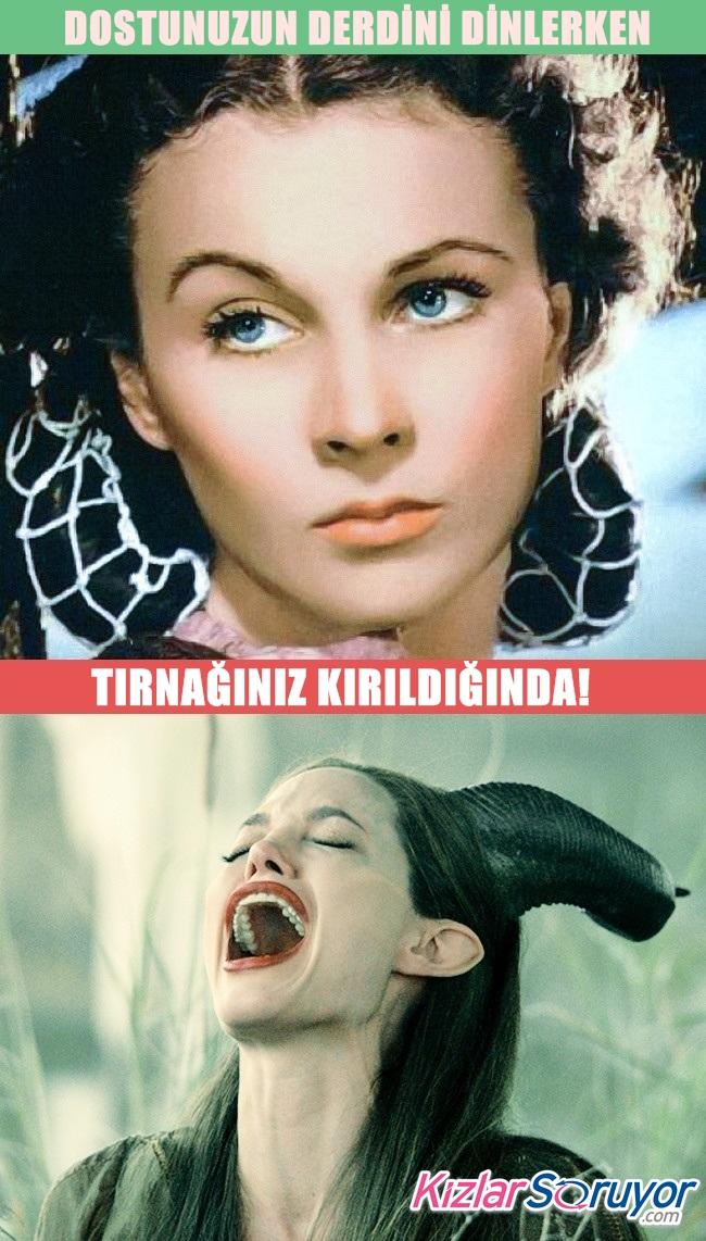Kadınlar ve Onların İnsanı Tebessüme İten Garip Halleri!