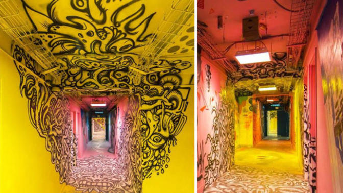 100 Grafiti Sanatçısının Bir Araya Gelerek Ortaya Çıkardıkları Muhteşem Renkli Görüntüler