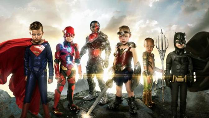 Hastalıkları ve Engelleri Olan Çocukları Justice League Süper Kahramanlarına Dönüştüren Fotoğrafçı