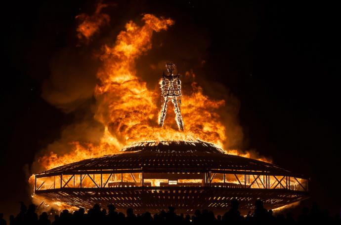 Burning Man 2017: Dünyanın En Büyük ve Çılgın Festivalinden Renkli Görüntüler