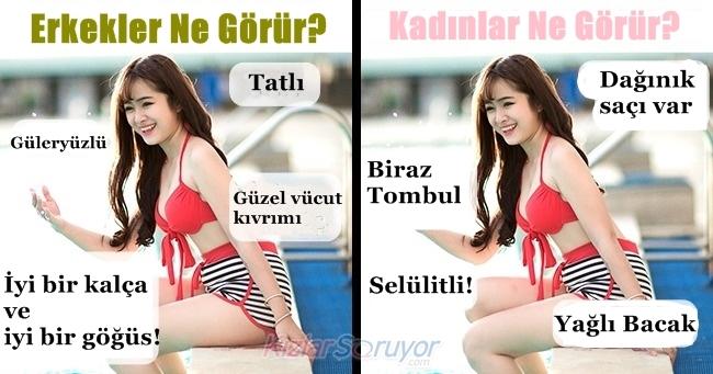 Erkek ve Kadınların, Kadınlara Farklı Bakış Açılarını Anlatan 5 Durum