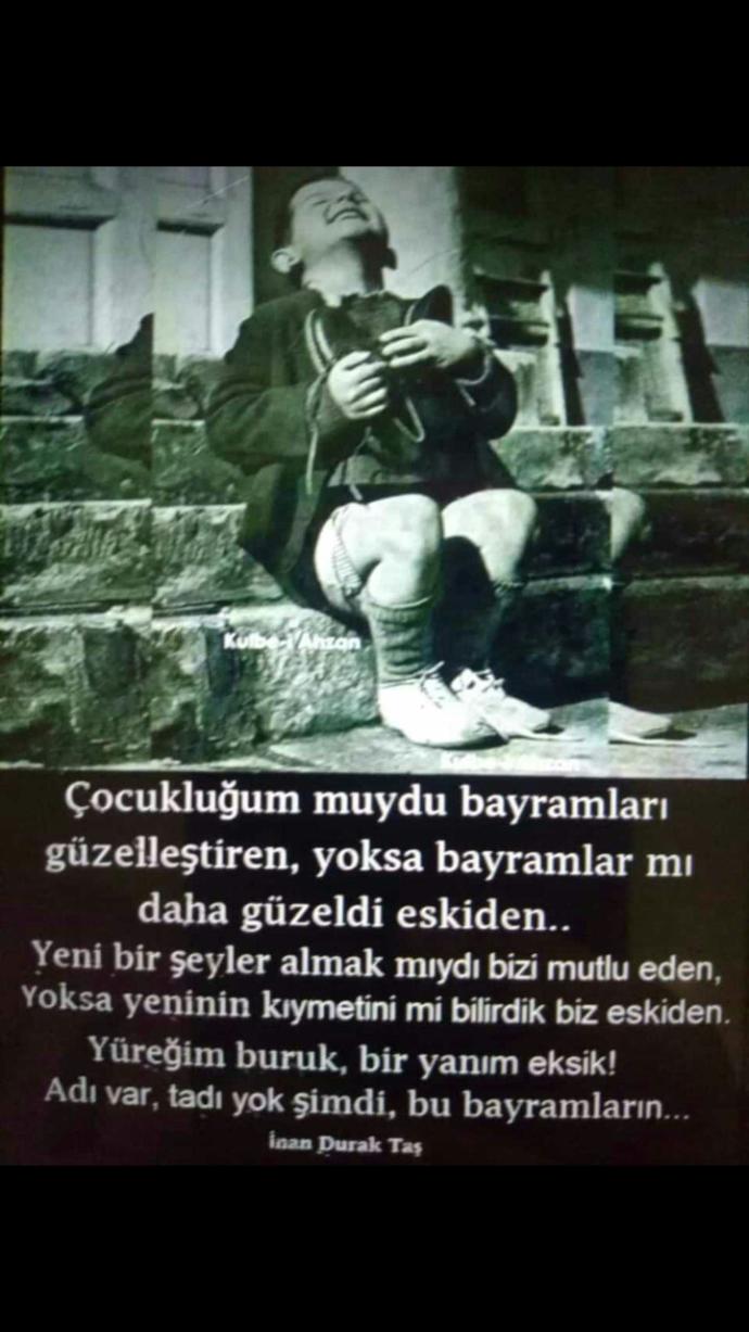 Çocukluğum muydu bayramları güzelleştiren yoksa bayramlar mi daha güzeldi eskiden?