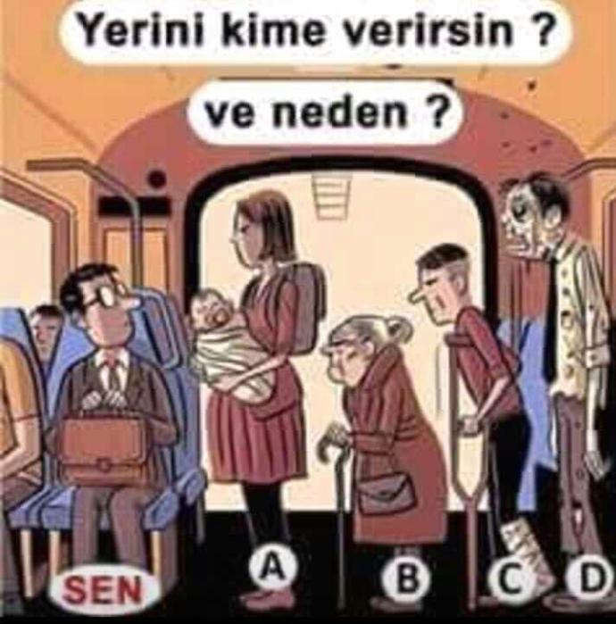 Yerini kime verirdin ve neden?