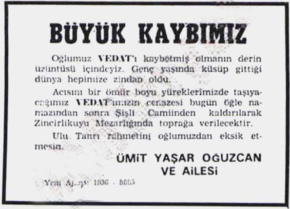 VEDAT OĞUZCAN...