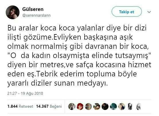 Türkiye'deki hangi diziler topluma kötü örnek oluyor ?