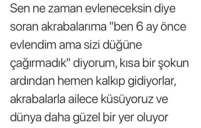 Akrabalarınızın ne zaman evleneceksin lafı sizleri de rahatsız etmiyor mu?