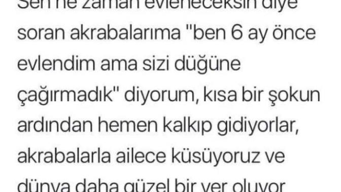Akrabalarınızın ne zaman evleneceksin lafı sizleri de rahatsız etmiyor mu?