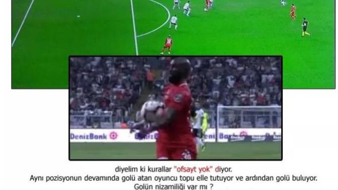 Tekrar izlemesine rağmen golü veren hakemin Beşiktaş a düşmanlığı mı VAR?
