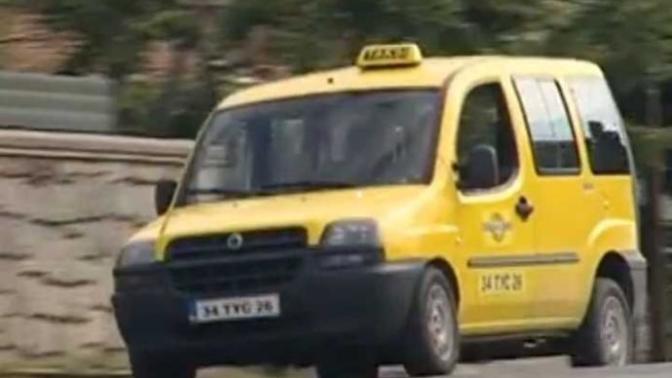Akasya durağı taksisi olan bu araç kime aittir?