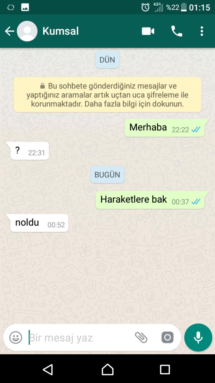 Ilk defa birine alakasız merhaba yazdım oda sadece 