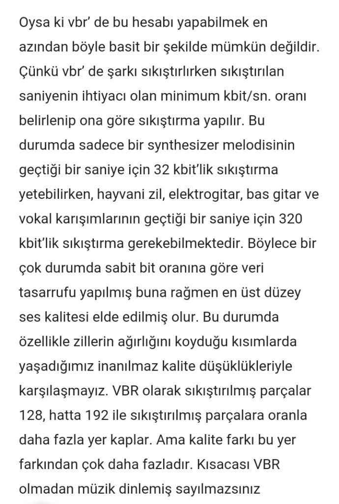 Yüksek kaliteli müzikleri ( flac ve 320 kbps ) boyutunda dinleyenler aramızda var mı?