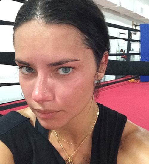 Doutzen Kroes varken, neden Adriana Lima?