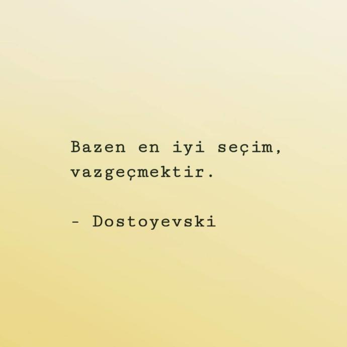 Bazen en iyi seçim vazgeçmek midir?