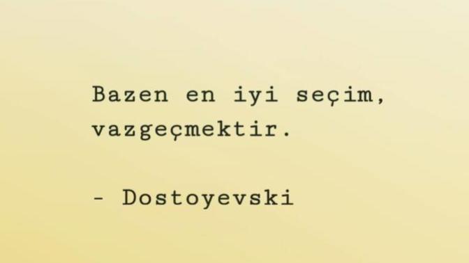 Bazen en iyi seçim vazgeçmek midir?