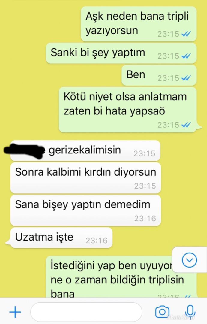 Arkadaşlar sevgilime eski yaşadığım öpüşme olaylarını anlattım bana bunları dedi kim haklı?