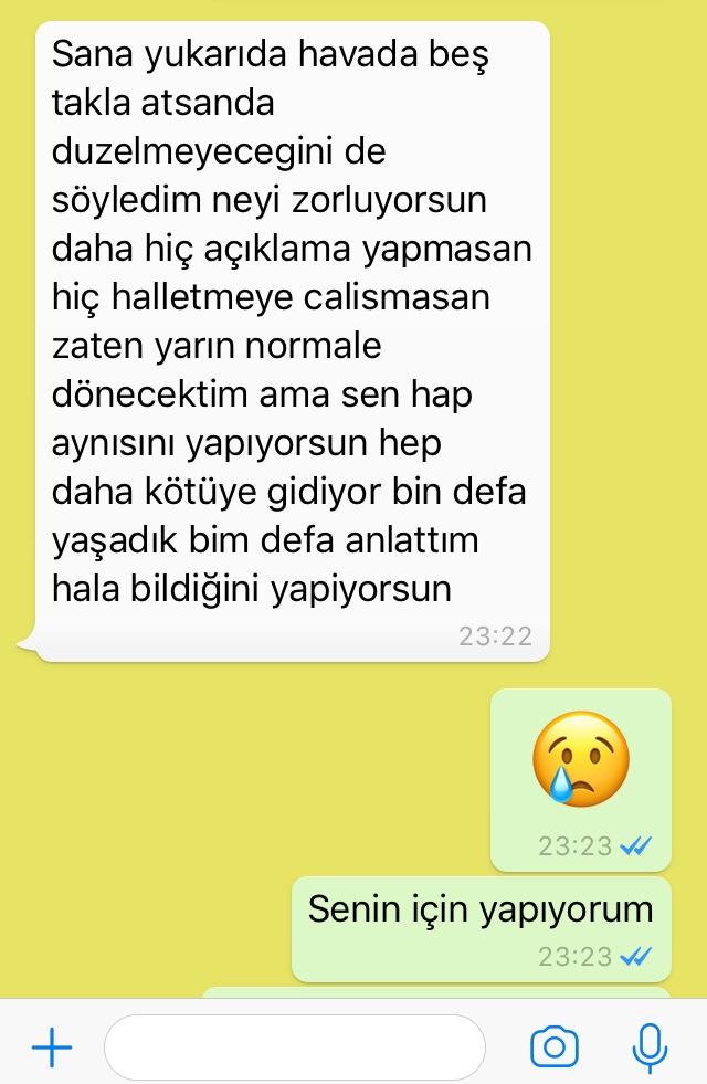 Arkadaşlar sevgilime eski yaşadığım öpüşme olaylarını anlattım bana bunları dedi kim haklı?