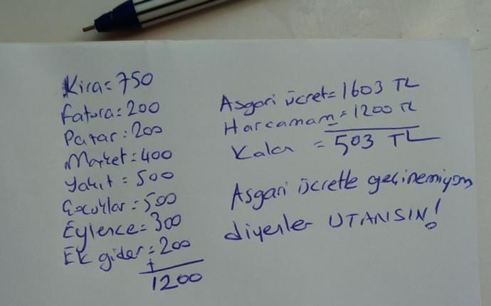 Ya trol bu ya gerçekten çok tutumlu biri