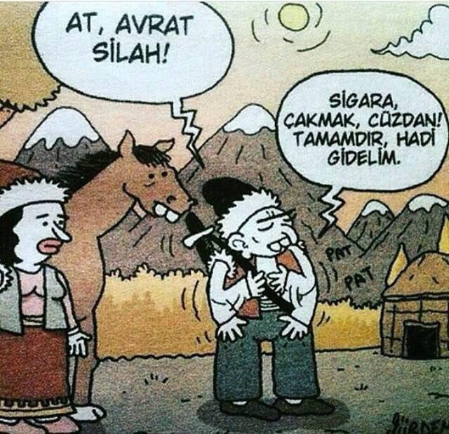At, avrat, silah üçlemesinin yerine tercihiniz olacak büyük üçlü hangisi olurdu?