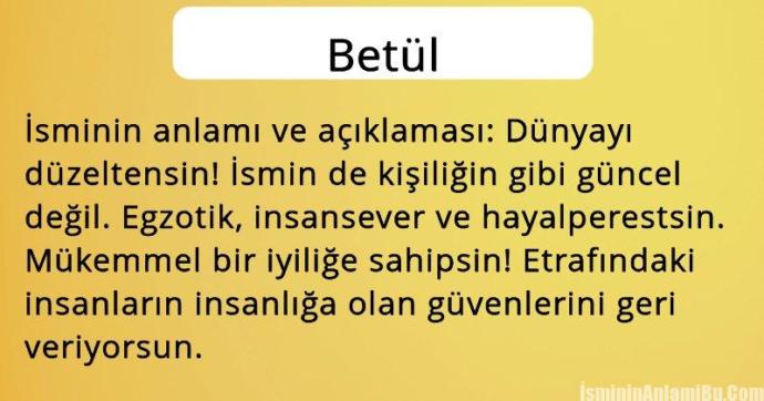 İsminizin karakterinizi yansıttığınızı düşünüyor musunuz?