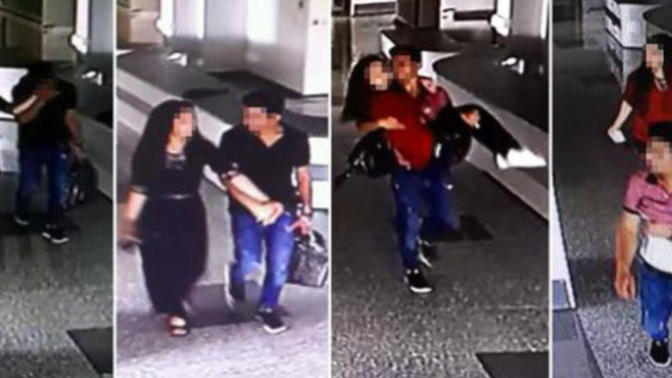 Sevgililerin hastane kaçamağı. Hastanede gizli kaçamak yapan iki sevgili, orada bulunan seni rahatsız eder mi?