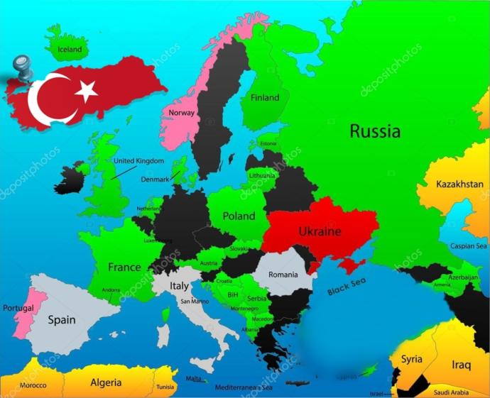 Seçme şansın olsa Türkiye'nin, hangi kıta da ve hangi ülkelerle komşu olmasını isterdin?