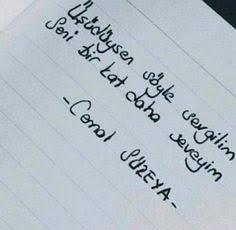 Güzel sevin.