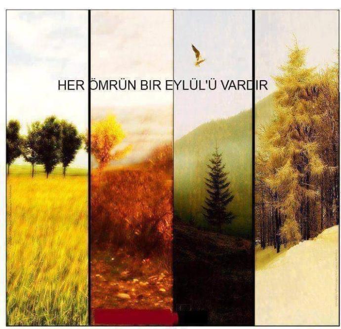 Her ömrün bir eylül'ü vardır?
