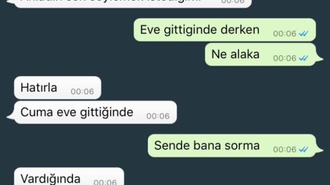 Whatsapp konuşmamız sevgilimle, neden böyle yaptı?